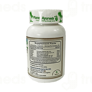 Planet Ayurveda Stress Support Vege Capsule 60