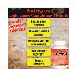 Nutrigrow L Glutamine Veg Capsule 60