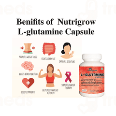 Nutrigrow L Glutamine Veg Capsule 60