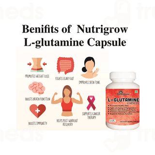 Nutrigrow L Glutamine Veg Capsule 60