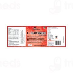 Nutrigrow L Glutamine Veg Capsule 60