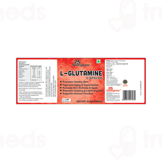 Nutrigrow L Glutamine Veg Capsule 60