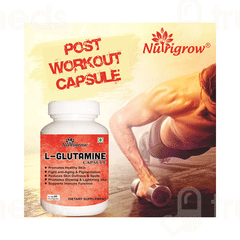 Nutrigrow L Glutamine Veg Capsule 60