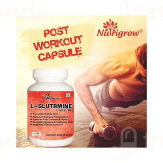 Nutrigrow L Glutamine Veg Capsule 60