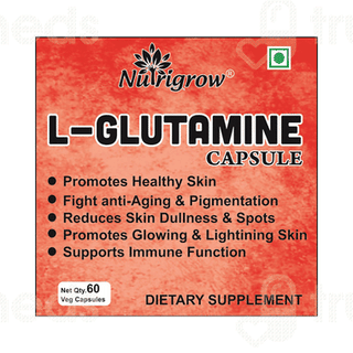 Nutrigrow L Glutamine Veg Capsule 60