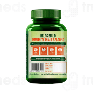 Himalayan Organics Vitamin C + Zinc Vegetarian Capsule 120