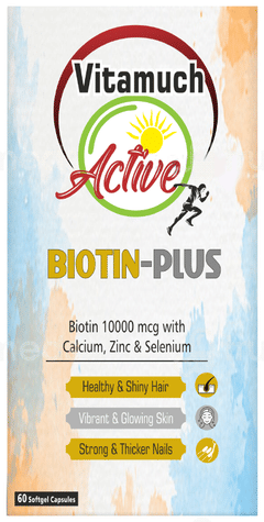 Vitamuch Active Biotin Plus Capsule 60 Vitamuch Active Biotin Plus Capsule 60