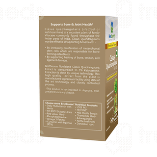 Bestsource Nutrition Cissus Quadrangularis Extract Veg Capsule 60