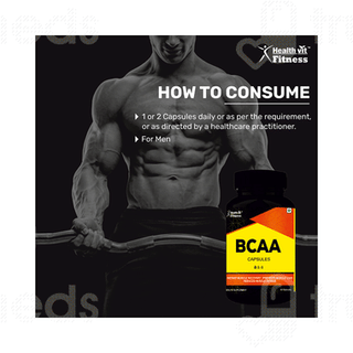 Healthvit Bcaa 2:1:1 Capsule 60