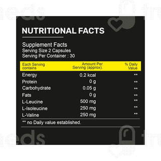 Healthvit Bcaa 2:1:1 Capsule 60