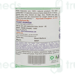 Planet Ayurveda Neem Vege Capsule 60
