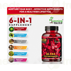 Humming Herbs Ultra Testosterone Maximize Power Capsule 90