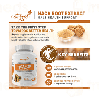 Natureal Maca Root Extract Capsule 60