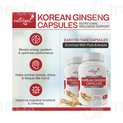 Natureal Korean Ginseng Capsule 60