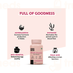 Sheneed Pcos Vitamin For Women Capsule 60
