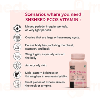 Sheneed Pcos Vitamin For Women Capsule 60