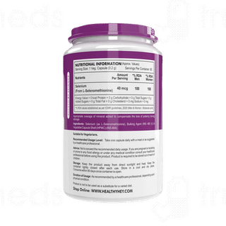 Healthy Hey Nutrition Selenium Vegetable Capsule 60