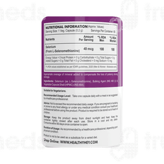 Healthy Hey Nutrition Selenium Vegetable Capsule 60