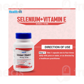 Healthvit Selenium + Vitamin E Capsule 60