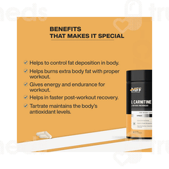 Myfitfuel L Carnitine L Tartrate Capsule 120