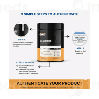 Myfitfuel L Carnitine L Tartrate Capsule 120