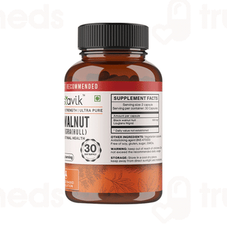 Vaastavik Black Walnut Juglans Nigra Veg Capsule 60