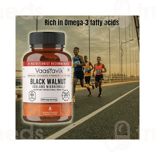 Vaastavik Black Walnut Juglans Nigra Veg Capsule 60