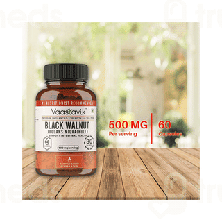 Vaastavik Black Walnut Juglans Nigra Veg Capsule 60