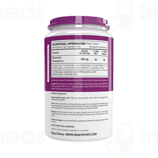 Healthy Hey Nutrition Phosphorus Vegetable Capsule 120