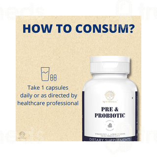 Newtreesun Pre & Probiotic Vegetarian Capsule 60