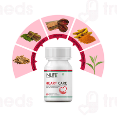 Inlife Heart Care Vegetarian Capsule 60