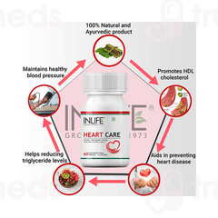 Inlife Heart Care Vegetarian Capsule 60