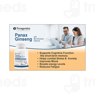 Trexgenics Panax Ginseng Veg Capsule 60