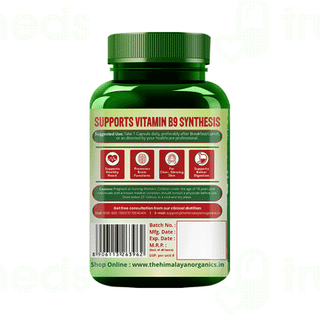 Himalayan Organics Plant Based Vitamin B3 14mg Vegetarian Capsule 120
