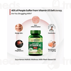 Himalayan Organics Plant Based Vitamin B3 14mg Vegetarian Capsule 120