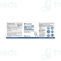 Trexgenics Quercetin 400mg Bromelain 200mg Veg Capsule 30
