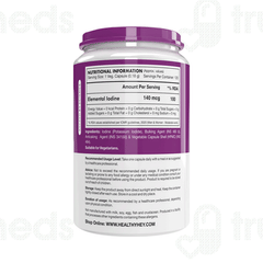Healthy Hey Nutrition Iodine Vegetable Capsule 120
