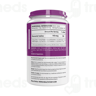 Healthy Hey Nutrition Iodine Vegetable Capsule 120