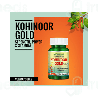 Morpheme Remedies Kohinoor Gold Plus Veg Capsule 60