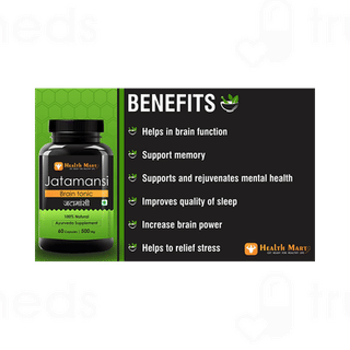 Health Mart Jatamansi Brain Tonic Capsule 60