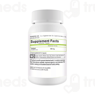 Bhumija Lifesciences Psyllium Seed Husk Capsule 60