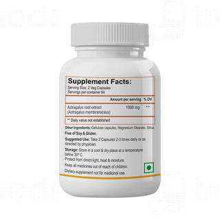 Biotrex Astragalus Veg Capsule 60