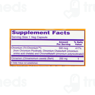 Now Tri Chromium Veg Capsule 90
