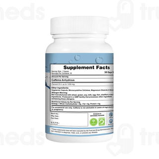Elicura Essential Caff X Caffeine Anhydrous Vegetarian Capsule 60