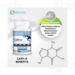 Elicura Essential Caff X Caffeine Anhydrous Vegetarian Capsule 60