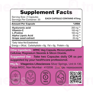 Stemrx Hyaluronic Acid Capsule 60