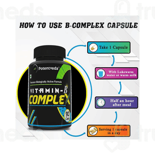 Potentveda Vitamin B Complex Capsule 90