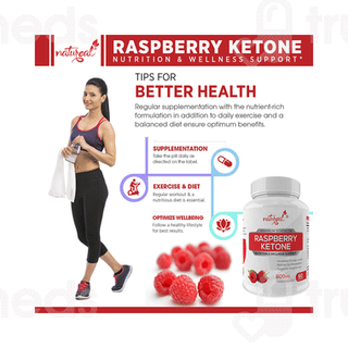 Natureal Raspberry Ketone 800mg Capsule 60