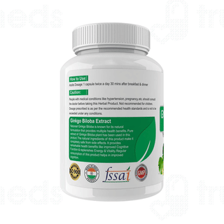 Natureal Ginkgo Biloba Extract Capsule 60