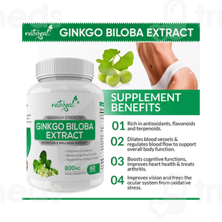 Natureal Ginkgo Biloba Extract Capsule 60